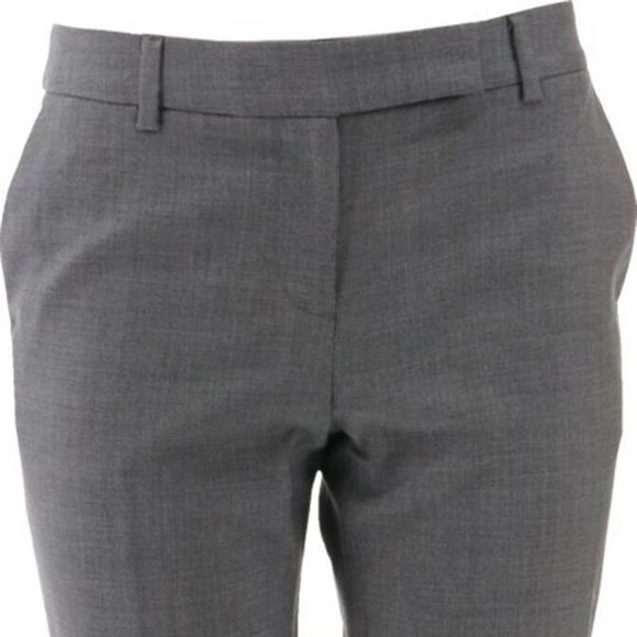 NWT LANDS' END PANTS LIGHT CHARCOAL (GRAY) 2P (PETITE) - Picture 3 of 9